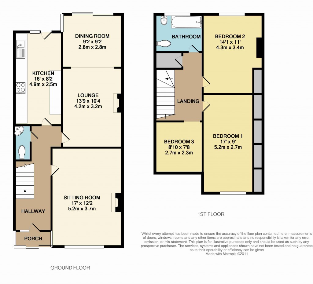 Floorplans For Monks Orchard Road, Beckenham