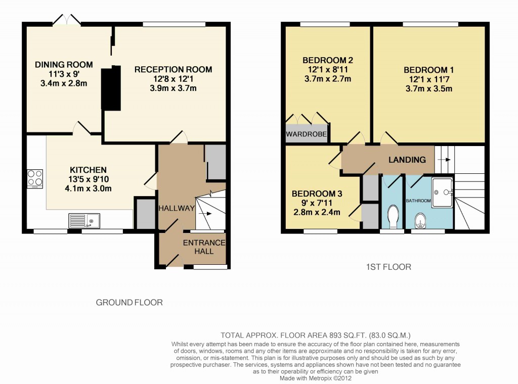 Floorplans For Longheath Gardens, Croydon