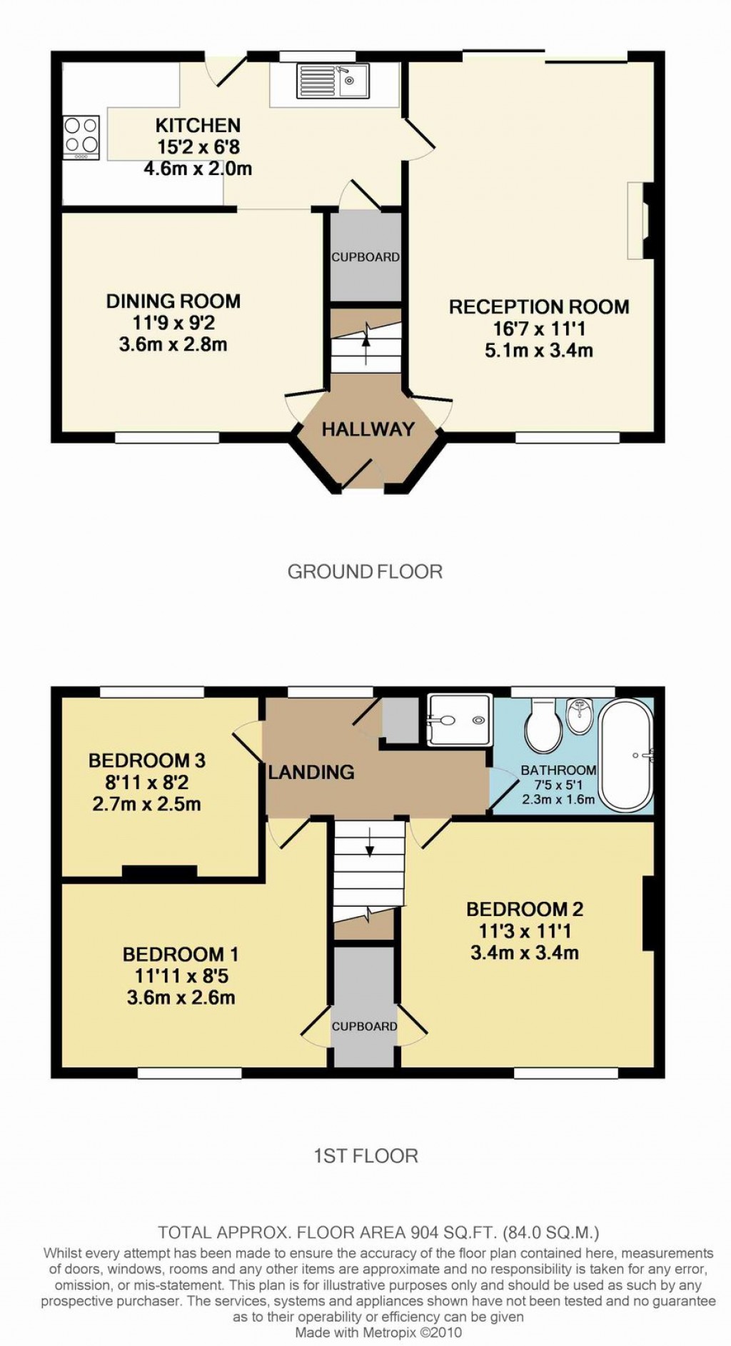 Floorplans For The Close, Beckenham