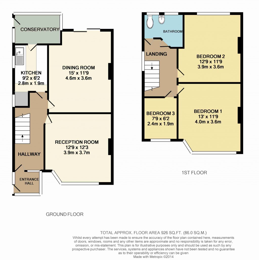 Floorplans For Wellhouse Road, Beckenham