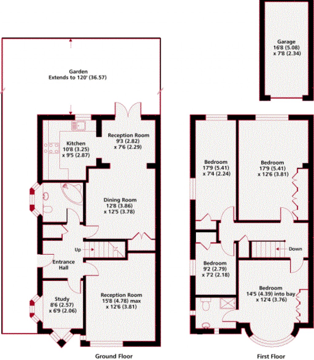 Floorplans For Links Way, Beckenham