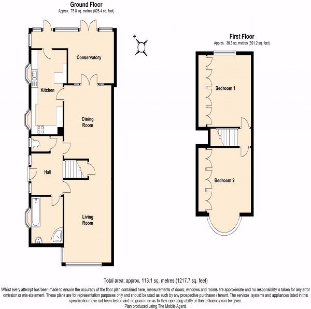 Floorplans For Eden Way, Beckenham