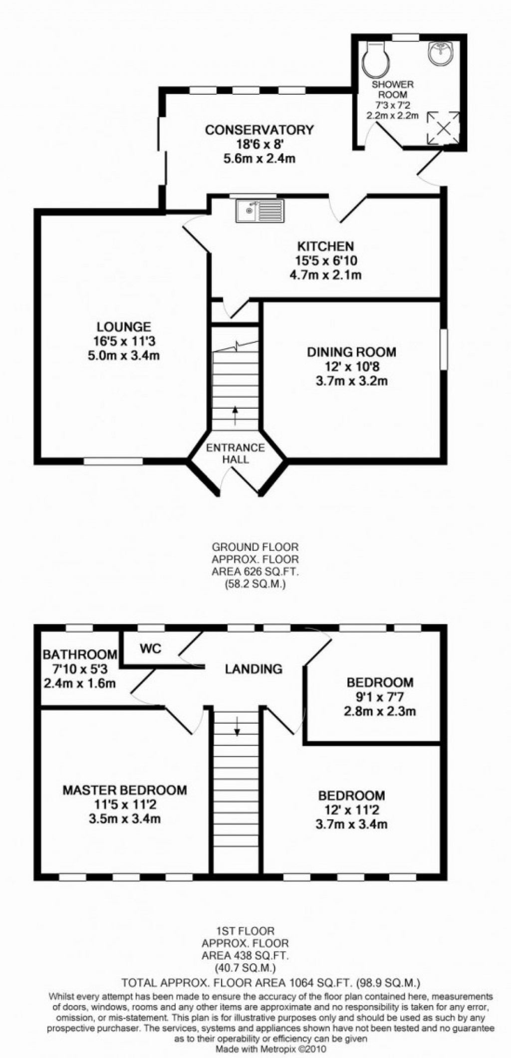 Floorplans For The Close, Beckenham