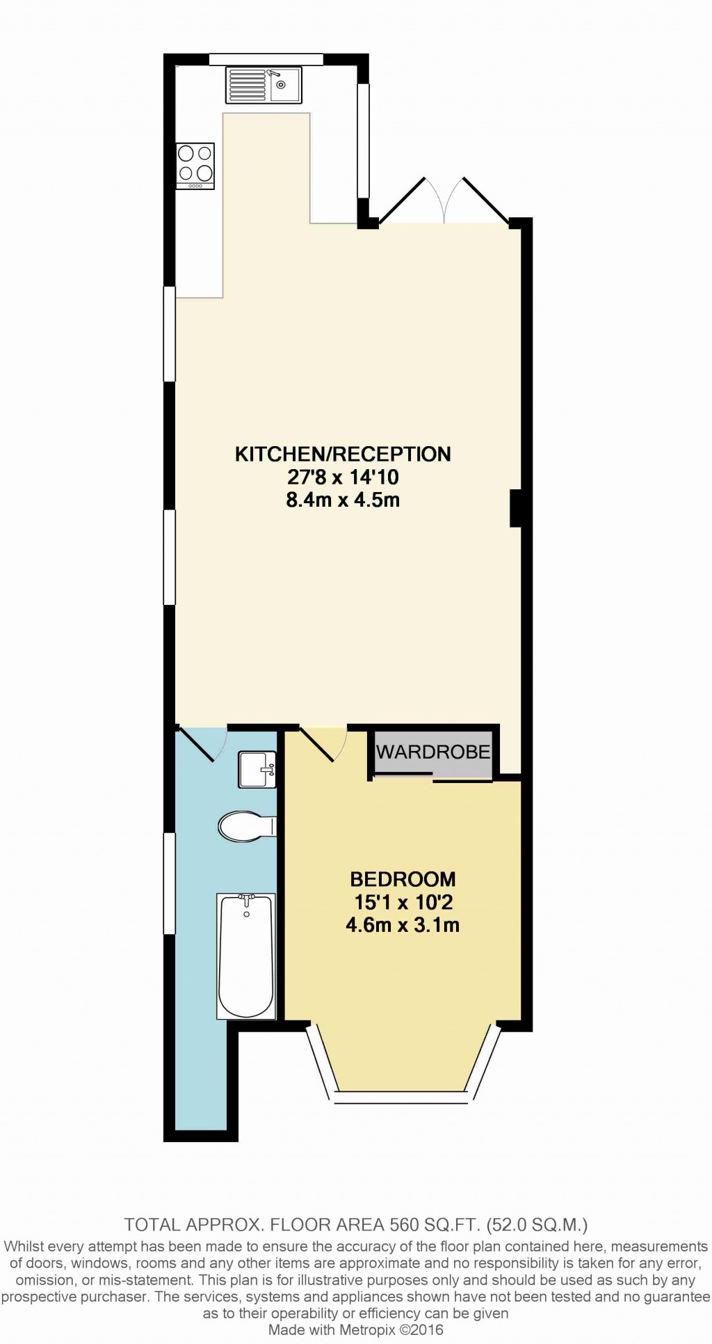 Floorplans For Burnhill Road, Beckenham