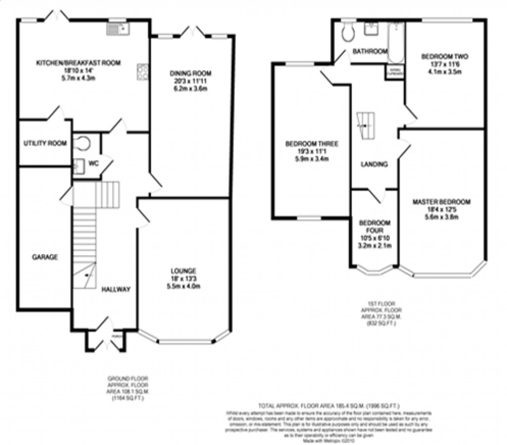 Floorplans For Station Road, West Wickham