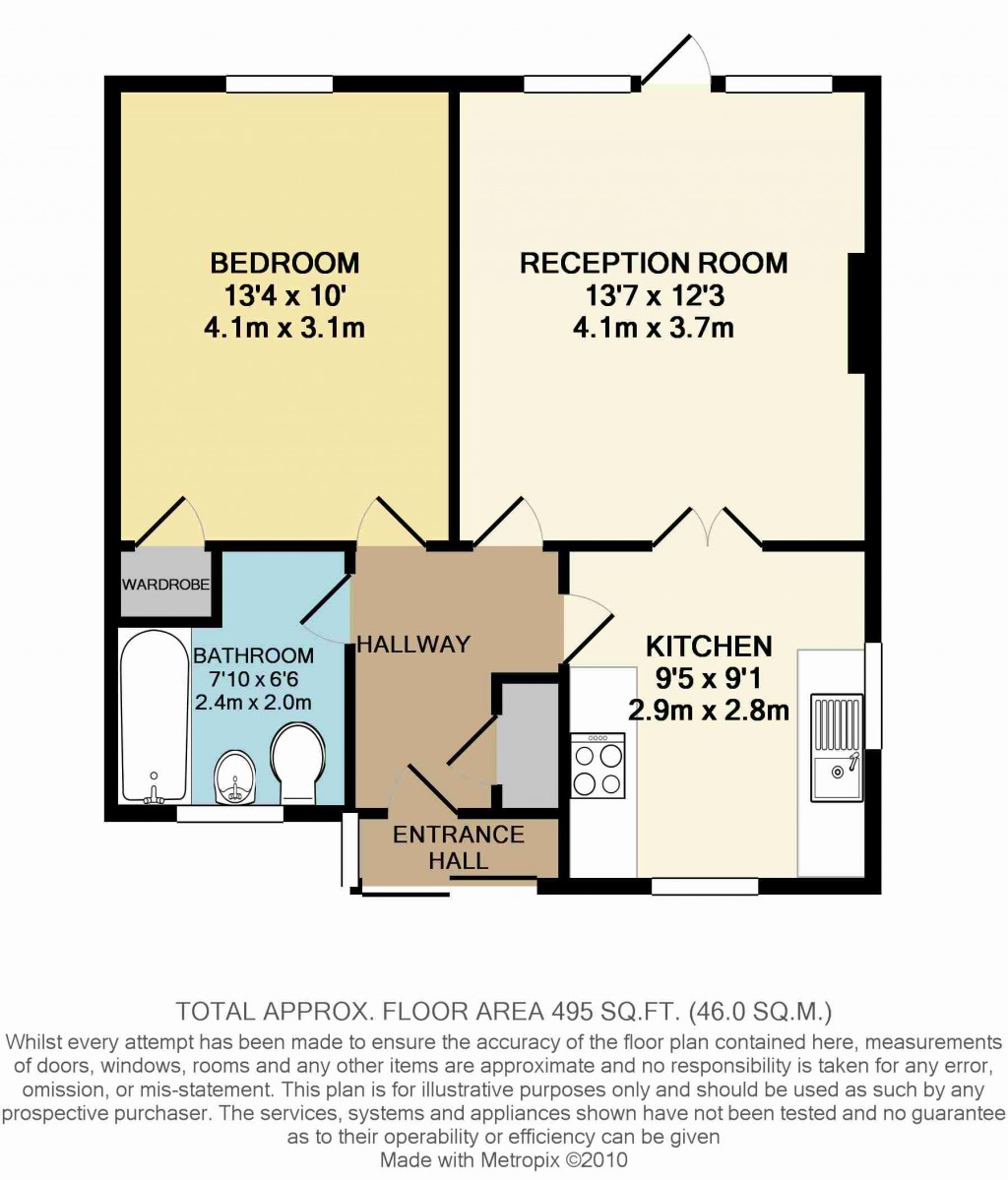 Floorplans For Colin Close, West Wickham