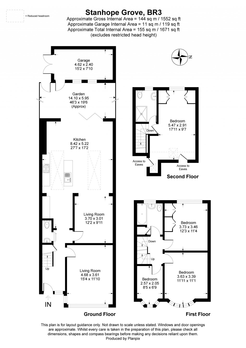 Floorplans For Stanhope Grove, Beckenham