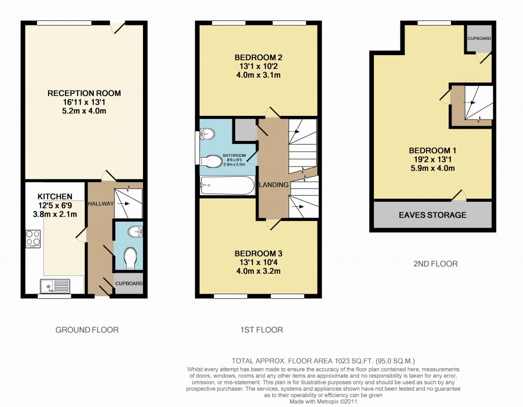 Floorplans For Grange Road, Thornton Heath